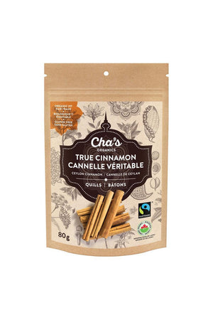 Cha's True Cinnamon Quills 80g
