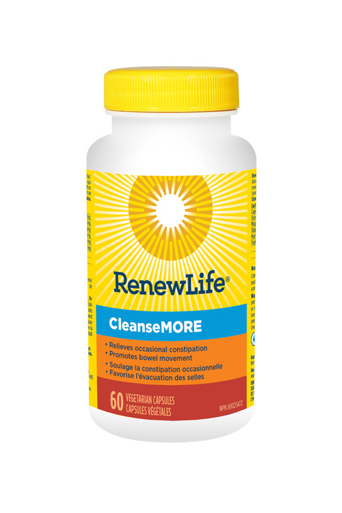 RenewLife CleanseMORE, Constipation Relief 60s