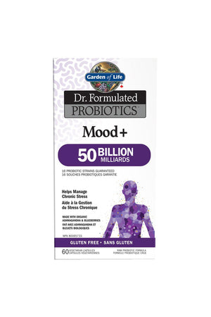 Garden of Life Dr. Formulated Probiotics Mood+ 50 Billion CFU Cooler 60s