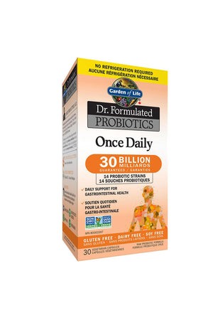 Garden of Life Dr. Formulated Probiotics Once Daily 30 Billion CFU Shelf-Stable 30s