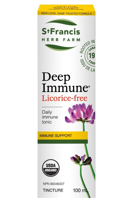 St. Francis Deep Immune Licorice Free 100ml