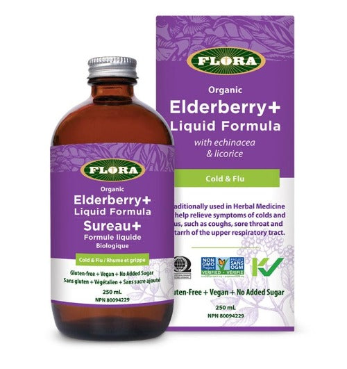 Flora Elderberry + Liquid Formula 250ml