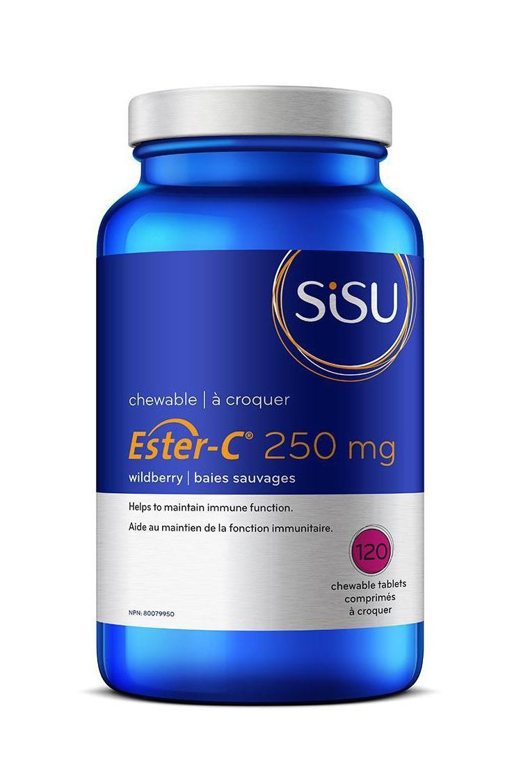 SiSU Ester-C Chewable Wildberry Flavour 120s