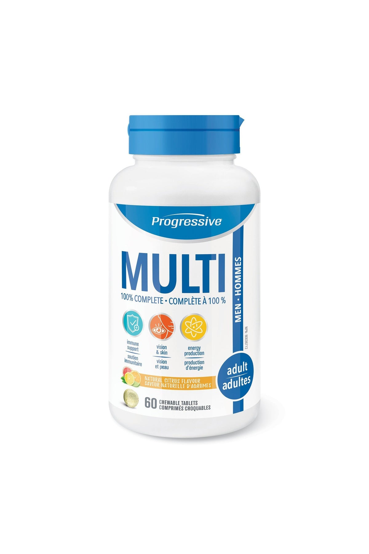 Progressive Chewable Multivitamin for Adult Men 60s