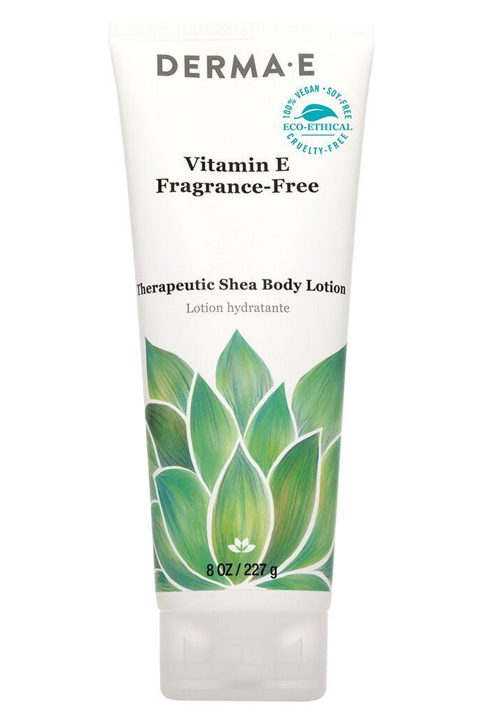 Derma E Vitamin E Fragrance-Free Therapeutic Shea Body Lotion 236ml