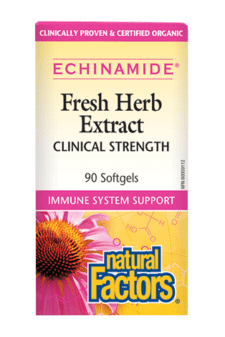 Natural Factors Echinamide Fresh Herb Extract 90s