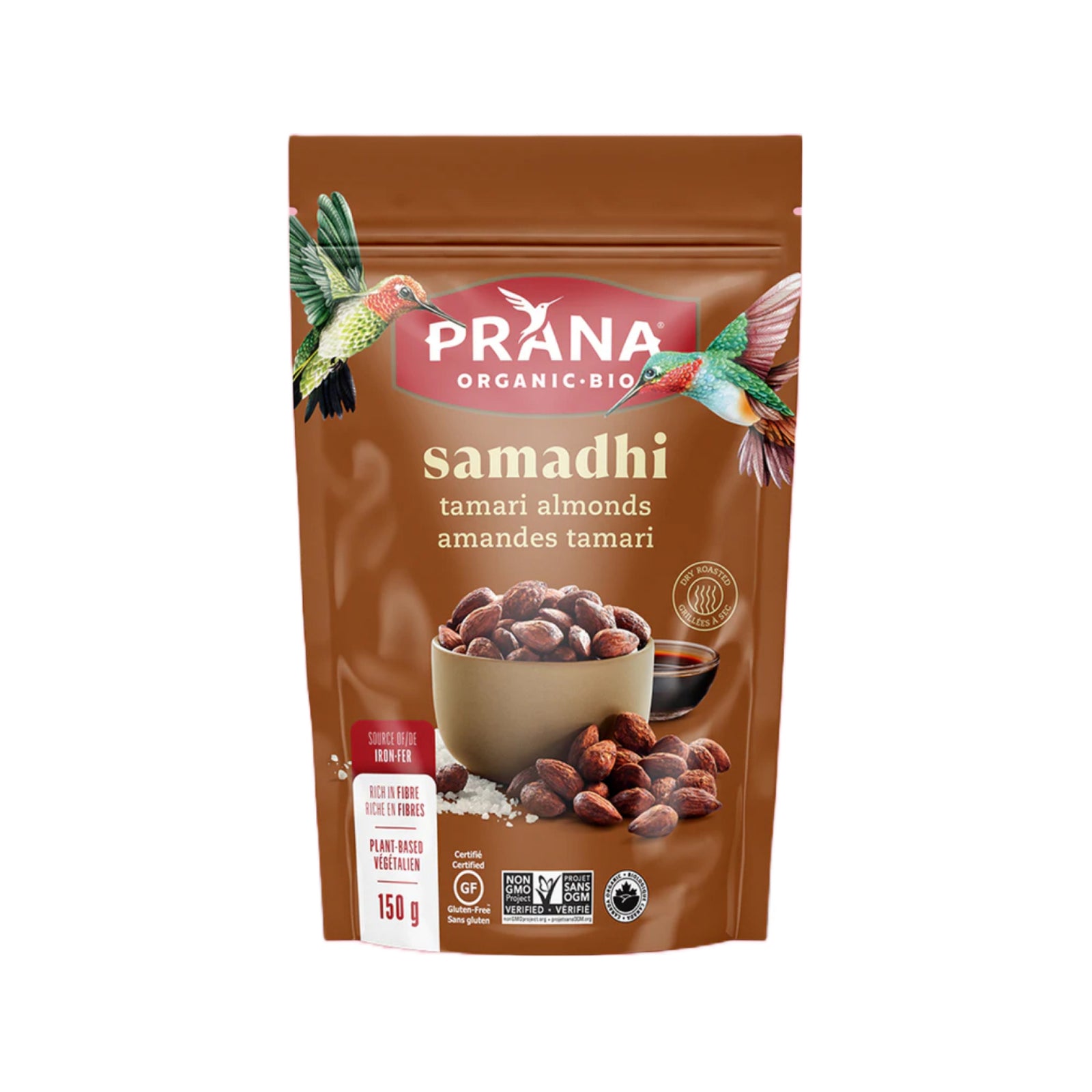 Prana Samadhi Gluten Free Tamari Almonds 150g