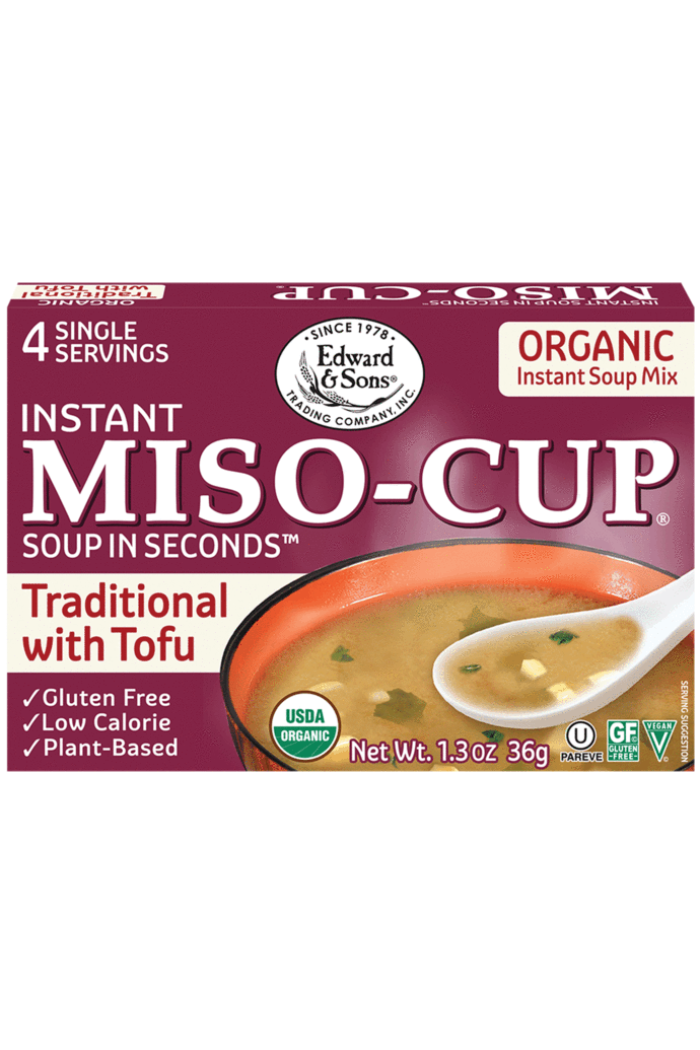 Edward & Sons Miso-Cup with Tofu 4pk 36g