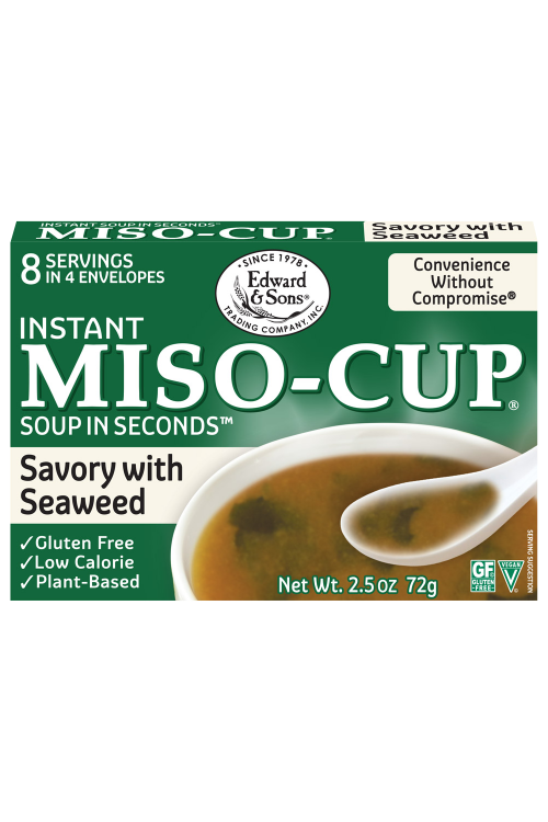 Edward & Sons Miso-Cup Savory Seaweed 72g