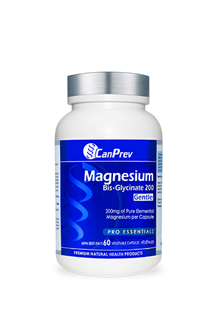 CanPrev Magnesium Bis-Glycinate 200mg Gentle 60s