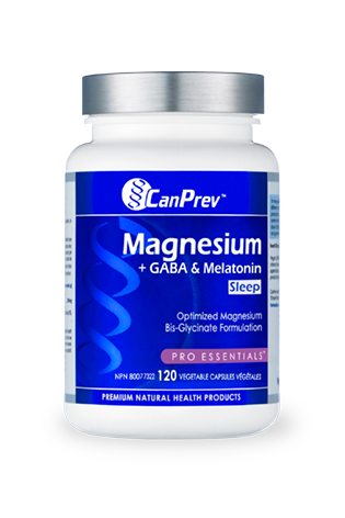 CanPrev Magnesium + GABA + Melatonin for Sleep 120s