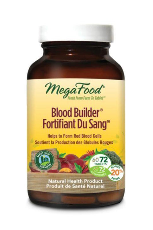 MegaFood Blood Builder 72s Bonus (60s + 12s)