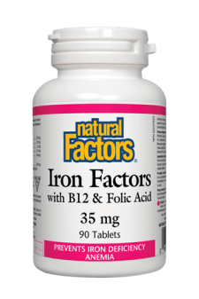 Natural Factors Iron Factors 90s
