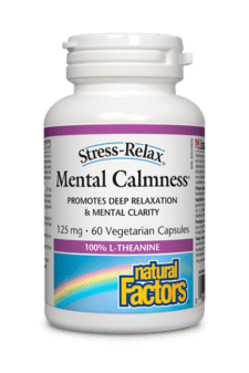 Natural Factors Mental Calmness 125mg 60s