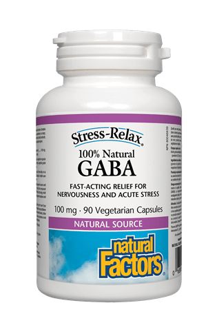 Natural Factors GABA 100mg 90s