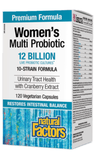 Natural Factors Women's Multi Probiotic 12 Billion CFU 120s