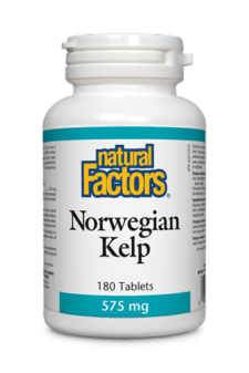 Natural Factors Norwegian Kelp 575mg 180s
