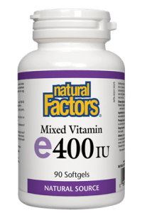Natural Factors Mixed Vitamin E 400 IU 90s