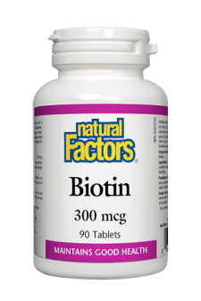 Natural Factors Biotin 300 mcg 90s