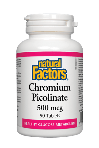 Natural Factors Chromium Picolinate 500 mcg 90s