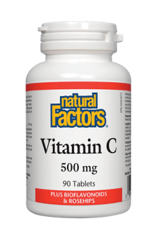 Natural Factors Vitamin C 500mg 90s