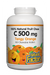 Natural Factors C 500 mg 100% Natural Fruit Chew - Tangy Orange Flavour 180s
