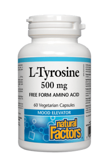 Natural Factors L-Tyrosine 60s