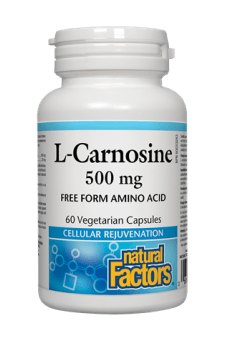 Natural Factors L-Carnosine 500 mg 60s