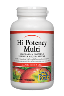 Natural Factors Hi Potency Multi Vegetarian Formula 180s