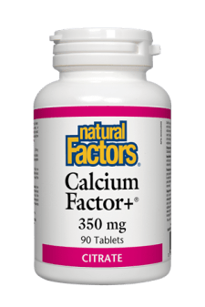 Natural Factors Calcium Factor+ 350 mg 90s