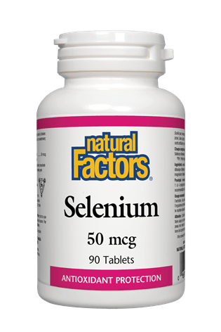Natural Factors Selenium 50 mcg 90s