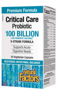 Natural Factors Critical Care Probiotic 100 Billion CFU 30s