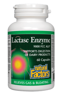 Natural Factors Lactase Enzymes 60s