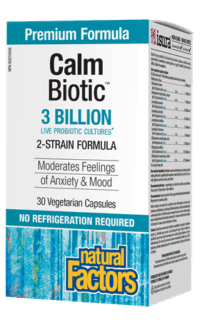 Natural Factors Calm Biotic 3 Billion CFU 30s