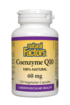 Natural Factors Coenzyme Q10 60 mg 120s