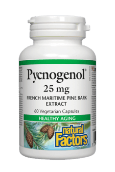 Natural Factors Pycnogenol 25mg 60s