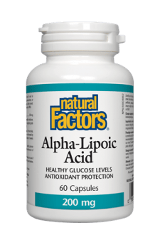 Natural Factors Alpha-Lipoic Acid 200 mg 60s