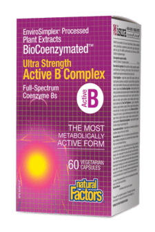 Natural Factors Ultra S ActiveB Complex 60s
