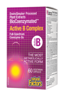 Natural Factors BioCoenzymated Active B Complex 60s