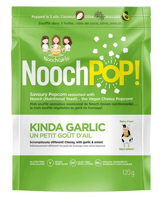 Nooch Popcorn - Kinda Garlic & Cheesy
