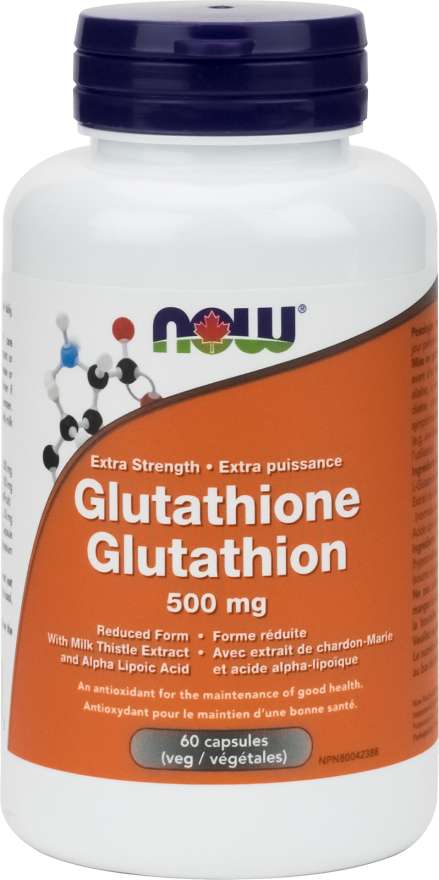 NOW Glutathione 500mg 60s