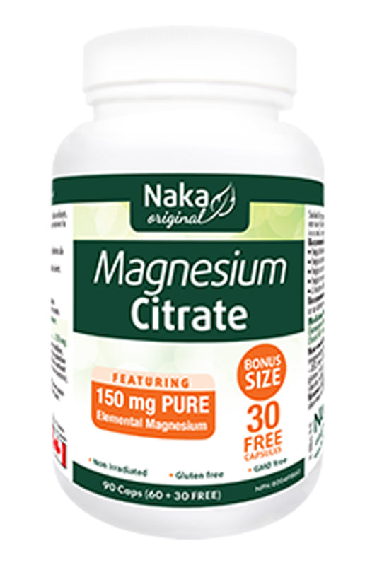 Naka Magnesium Citrate 90s