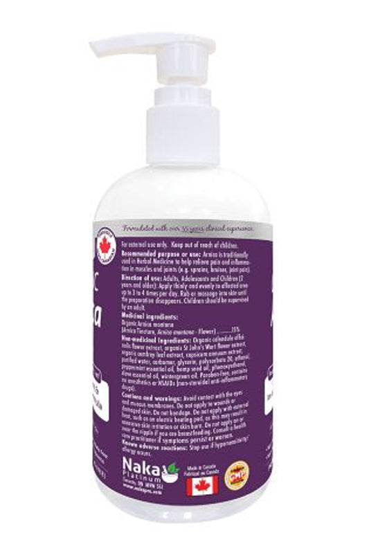 Naka Platinum Arnica Gel 340ml