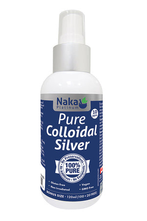 Naka Pure Colloidal Silver Spray 120ml