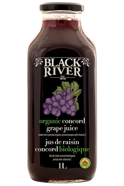 Black River Organic Concord Grape Juice 1L