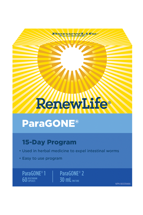 Renew Life® ParaGONE®, 15 Day Anti-Parasite Cleansing Program