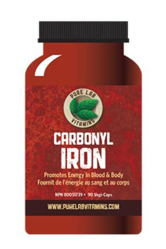 Pure Lab Vitamins Carbonyl Iron 90s