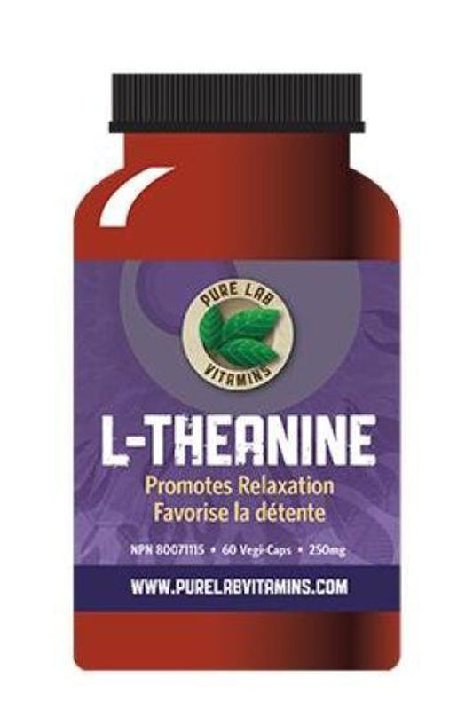 Pure Lab Vitamins L-Theanine 250mg 60s