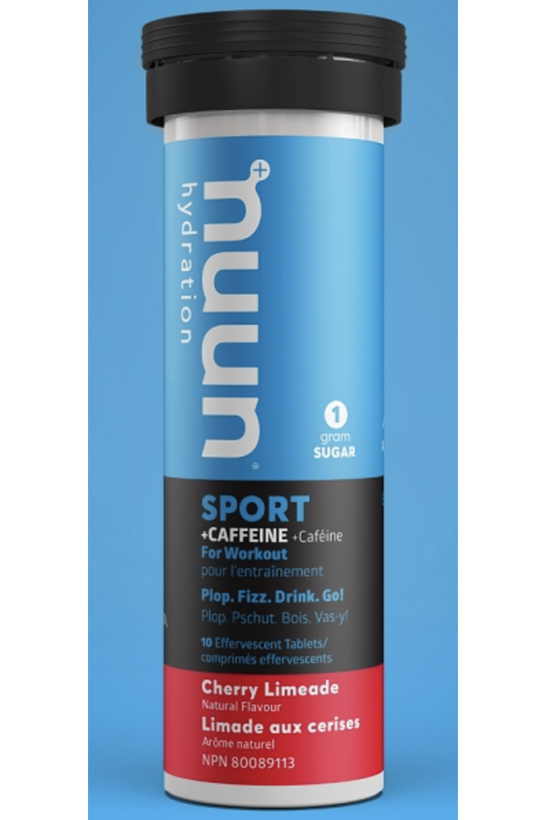 Nuun Sport with Caffeine Cherry Limeade