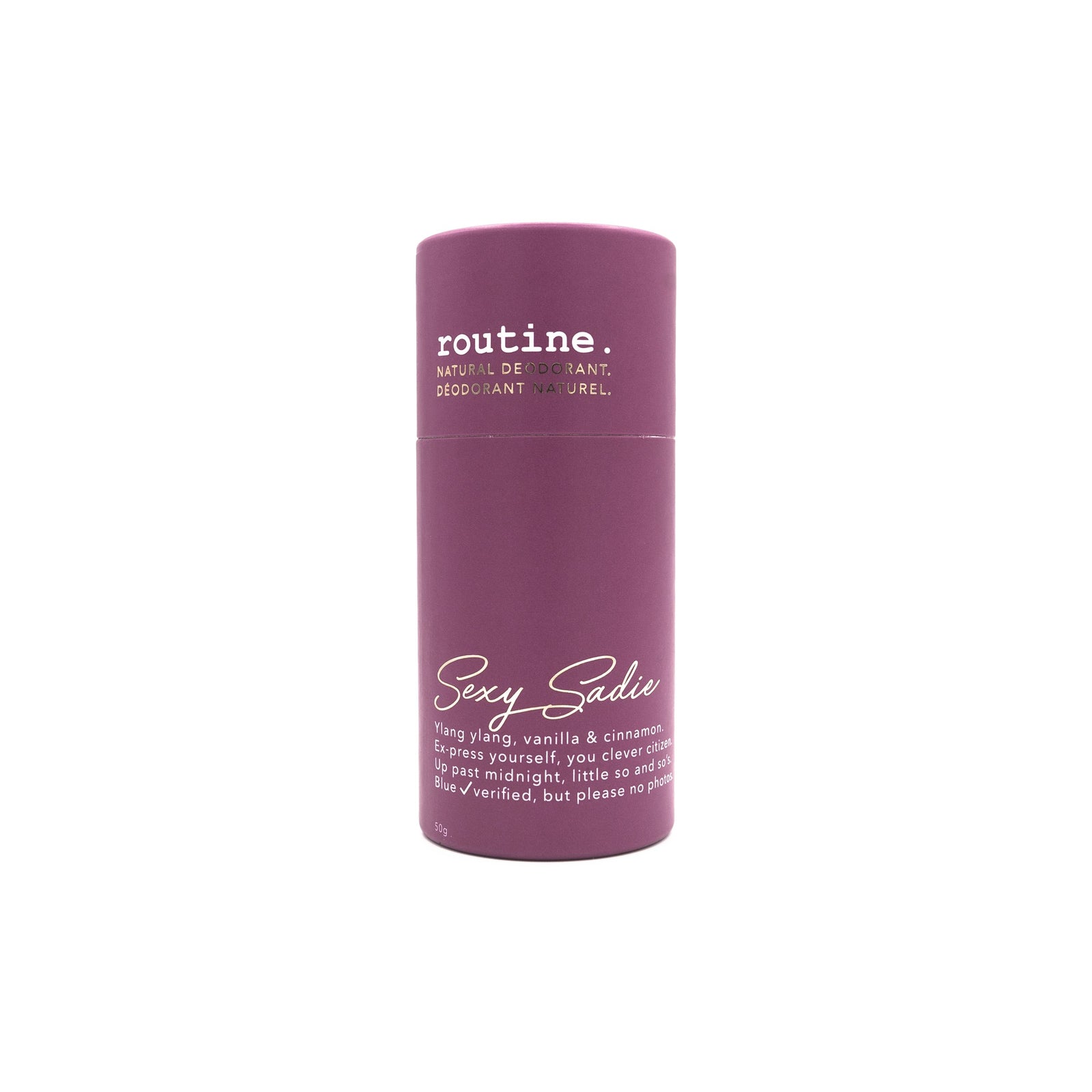 Routine Sexy Sadie Natural Deodorant Stick 50g